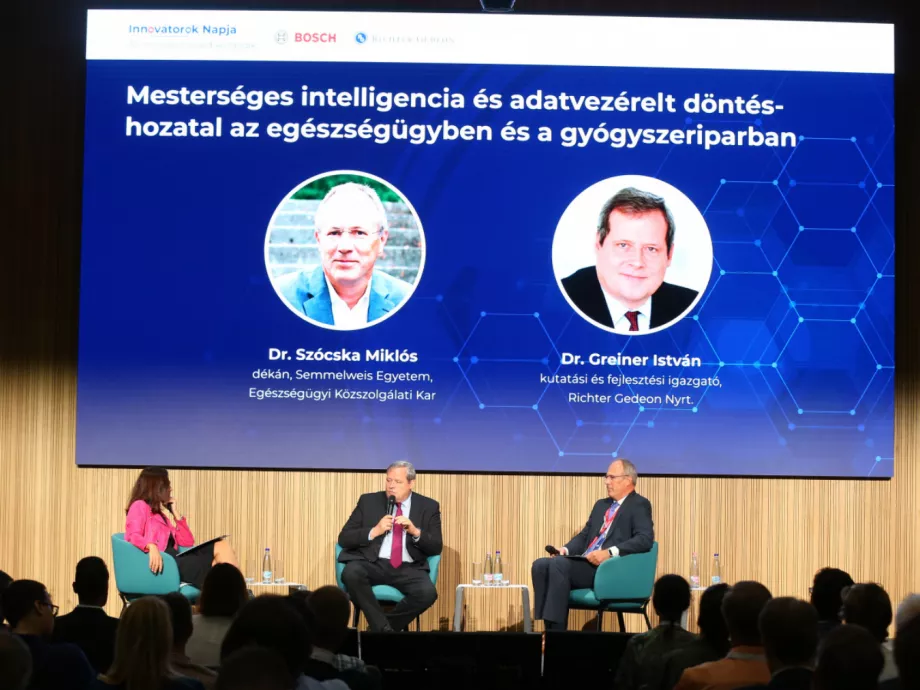 A mesterséges intelligenciáról a Bosch×Richter Innovátorok Napján