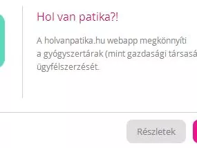 Ismét egy gyógyszerész van versenyben!