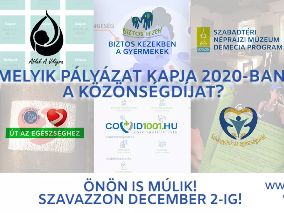 Nekem Szól! Egészségértés Díj: elindult a közönségszavazás
