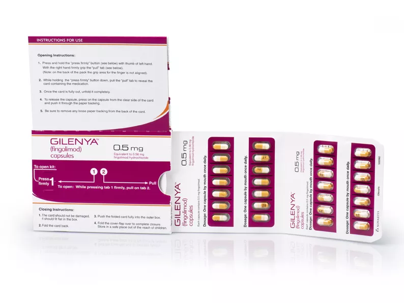 A Novartis új készítménye a Gilenya