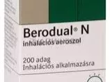 Kivonás: Berodual N inhalaciós aeroszol
