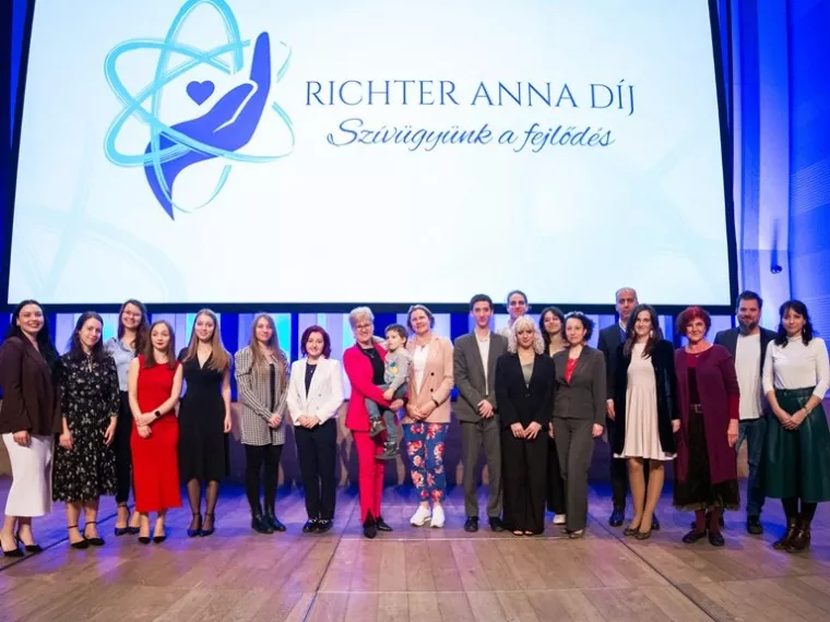 Átadták a Richter Anna Díjat