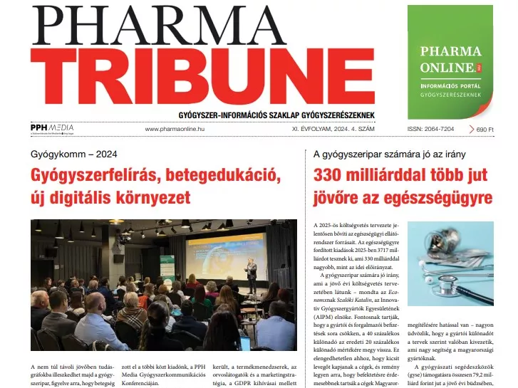 Megjelent a Pharma Tribune 2024. évi 4. száma