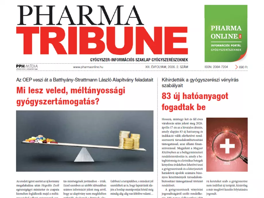 Megjelent a Pharma Tribune 2026/02. száma