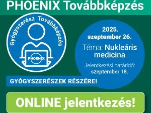 Fókuszban a Nukleáris medicina a PHOENIX Gyógyszerész Továbbképzésén!