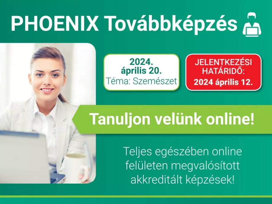 PHOENIX Továbbképzés szemészet témakörben április 20-án!