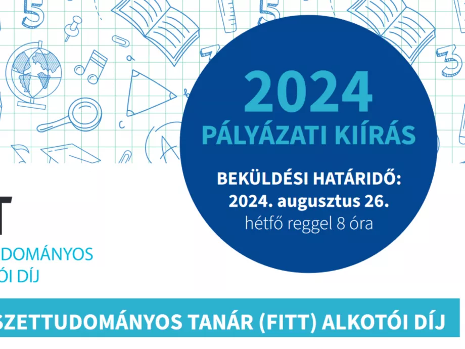 Fiatal Természettudományos Tanár (FITT) Alkotói Díj