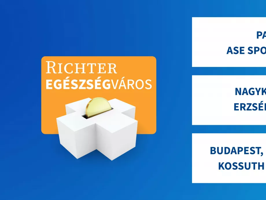 Ingyenes szűrések, több millió forint értékű támogatás – ősszel folytatódik a Richter Egészségváros