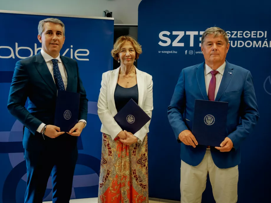 Stratégiai megállapodást kötött az AbbVie és az SZTE