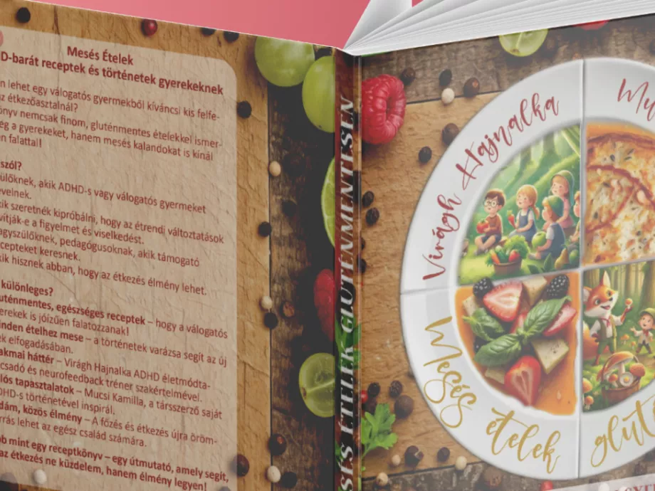 Április 7-én, az egészségügyi világnapon jelent meg mesés gluténmentes receptkönyv